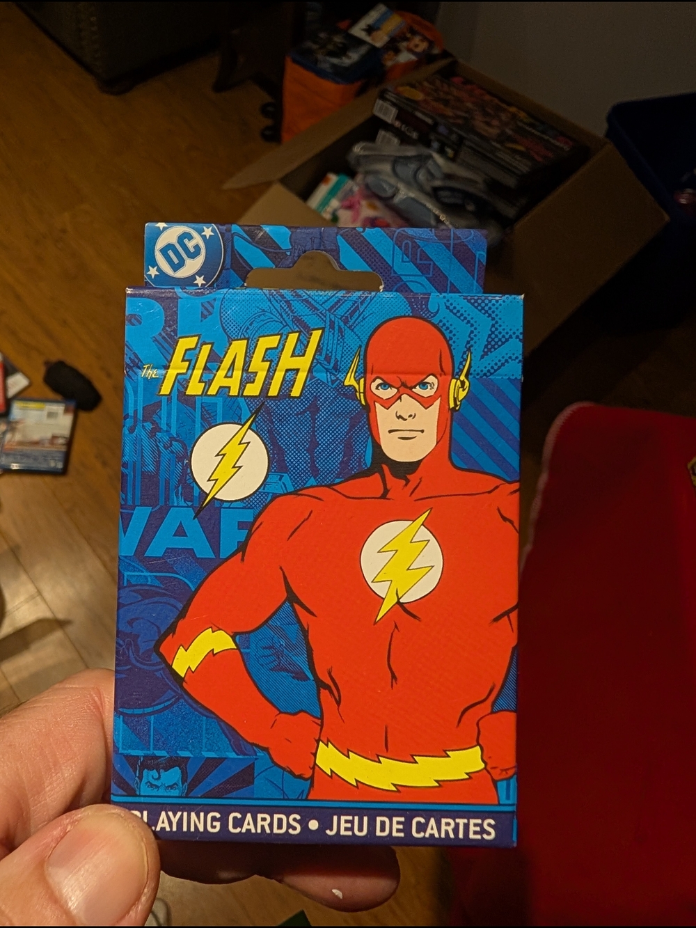 The Flash DC Playing Cards - Red & Blue Deck